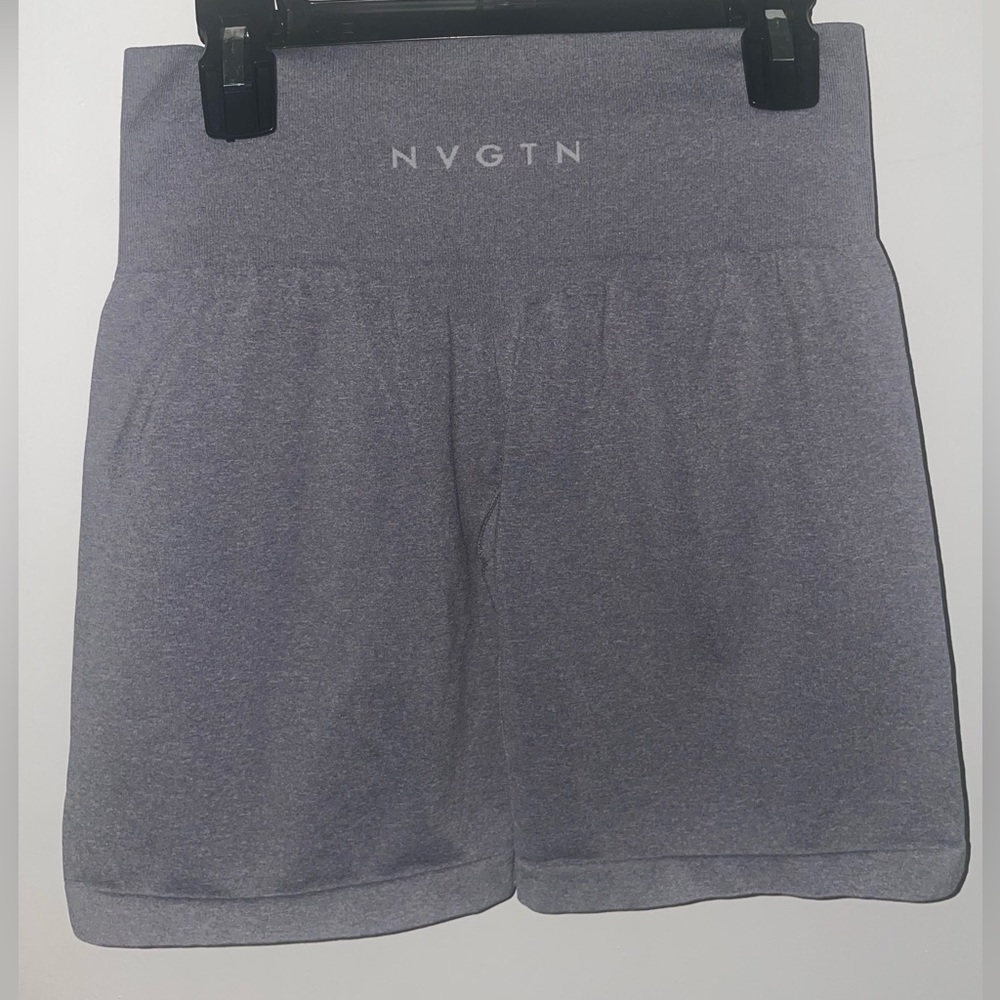 Grey NVGTN shorts - seamless M